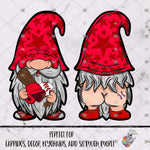 Load image into Gallery viewer, Red Baseball Gnome Design Bundle