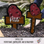 Load image into Gallery viewer, Potato Garden Stake Design Bundle