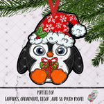Load image into Gallery viewer, Christmas Present Penguin Design