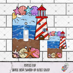 Load image into Gallery viewer, Red Lighthouse Outlet Cover Design