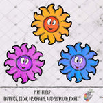 Load image into Gallery viewer, Retro Face Sun Design