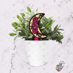 Load image into Gallery viewer, Rose Moon Garden Stake Design