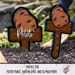 Load image into Gallery viewer, Potato Garden Stake Design Bundle