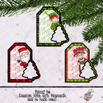Load image into Gallery viewer, Santa and Friends Tag with Tree Design Bundle