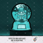 Load image into Gallery viewer, Scarecrow Snow Globe Light Base Design