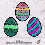 Load image into Gallery viewer, Doodle Easter Egg Design Bundle