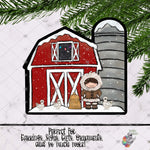 Load image into Gallery viewer, Silkie Chickens Barn Silo Design