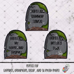 Load image into Gallery viewer, Festive Christmas Gravestone Design