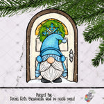 Load image into Gallery viewer, Winter Gnome Interchangeable House Door