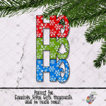 Load image into Gallery viewer, Snowflake Ho Ho Ho Design