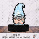 Load image into Gallery viewer, Snowflake Tattoo Gnome Butt Light Base Design
