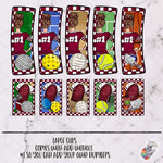 Load image into Gallery viewer, Maroon Sports Mom Hair Clip Design Vol 2