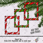 Load image into Gallery viewer, Christmas Stripe Add Your Own Photo Stamp Design