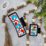 Load image into Gallery viewer, Reading Characters Hair Clip Design