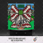 Load image into Gallery viewer, Tigers Sports Square Light Base Design