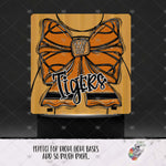 Load image into Gallery viewer, Tigers Sports Square Light Base Design