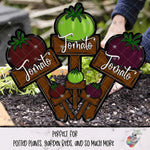 Load image into Gallery viewer, Tomato Garden Stake Design Bundle