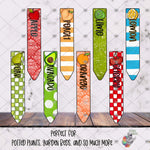 Load image into Gallery viewer, Fruit Tree Garden Stick Design Bundle