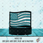 Load image into Gallery viewer, American Flag Light Base Design