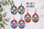 Load image into Gallery viewer, Under the Sea Oval with Leather Design Bundle
