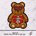 Load image into Gallery viewer, Valentine's Teddy Bear Design