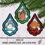 Load image into Gallery viewer, Winter Farm Animals Fancy Drop Design Bundle