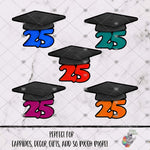 Load image into Gallery viewer, Graduation Cap 25 Design Bundle