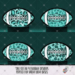 Leopard Football Light Base Design Bundle 2