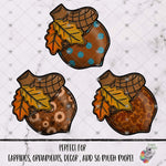 Load image into Gallery viewer, Polka Dot Fall Acorn Design Bundle
