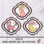 Load image into Gallery viewer, Baby Girl Fancy Bulb Design Bundle
