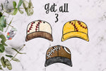 Load image into Gallery viewer, Sports Baseball Cap Design Bundle
