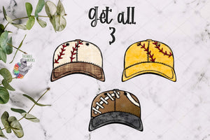 Sports Baseball Cap Design Bundle