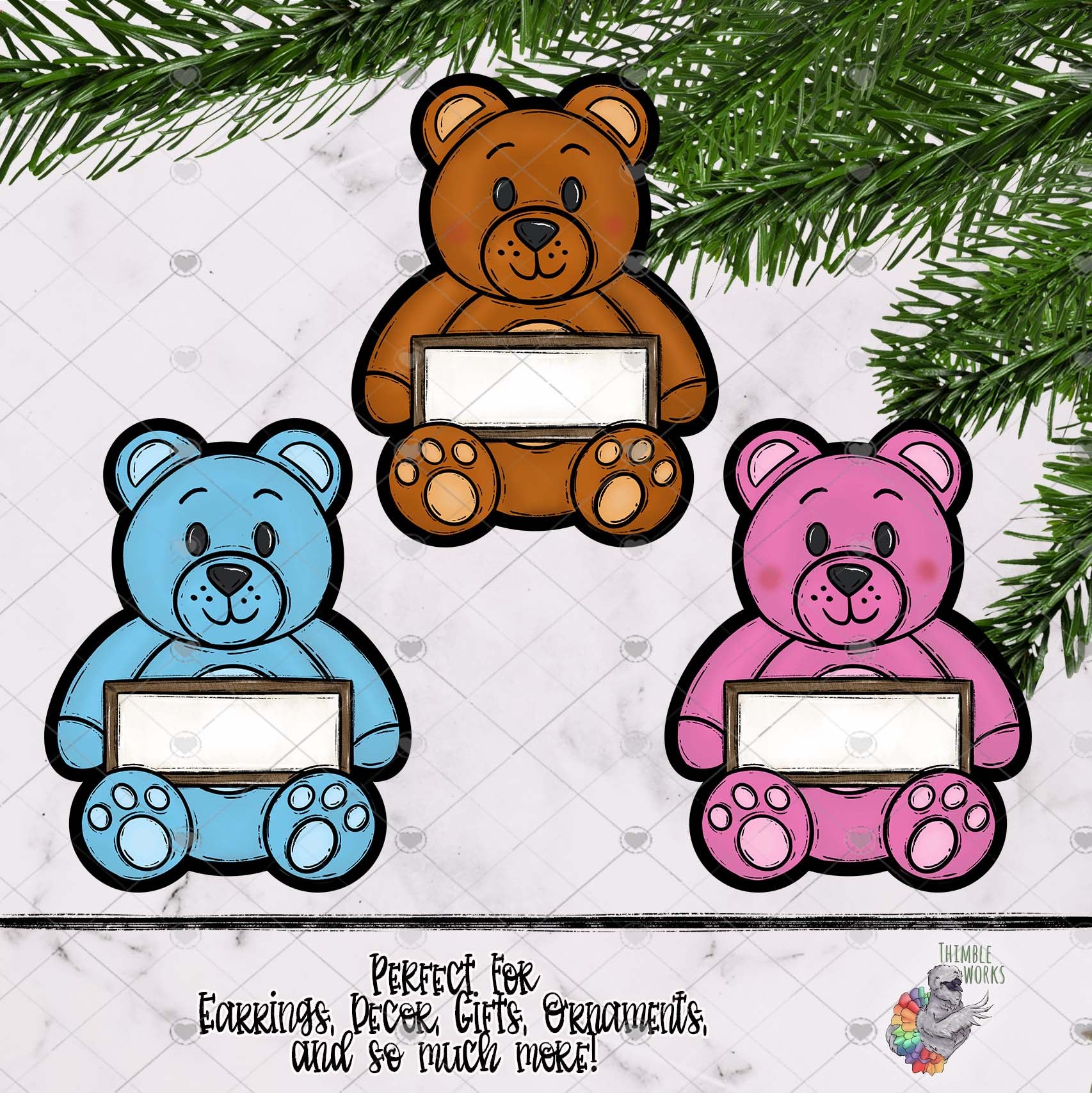 Personalized Teddy Bear Design Bundle