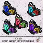 Load image into Gallery viewer, Tye-dye Monarch Butterfly Design Bundle
