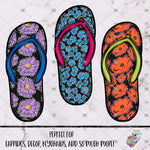 Load image into Gallery viewer, Birth Month Flip Flop Design Bundle 3
