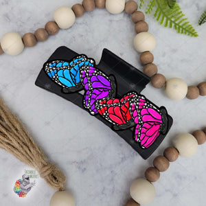 Butterfly Hair Clip Sublimation Design