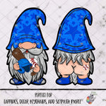 Load image into Gallery viewer, Blue Baseball Gnome Design Bundle
