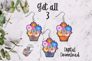 Boho Flowerpot Design Bundle