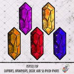 Load image into Gallery viewer, Bold Raw Gemstone Design Bundle
