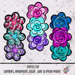 Load image into Gallery viewer, Bright Three Flower Design
