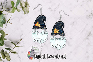 Celestial Sky Gnome Hat and Beard Design