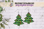 Load image into Gallery viewer, Ceramic Christmas Tree Sublimation Design
