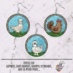 Load image into Gallery viewer, Chicken Breeds Round Design Bundle
