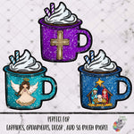 Load image into Gallery viewer, Christian Faith Camping Mug Design
