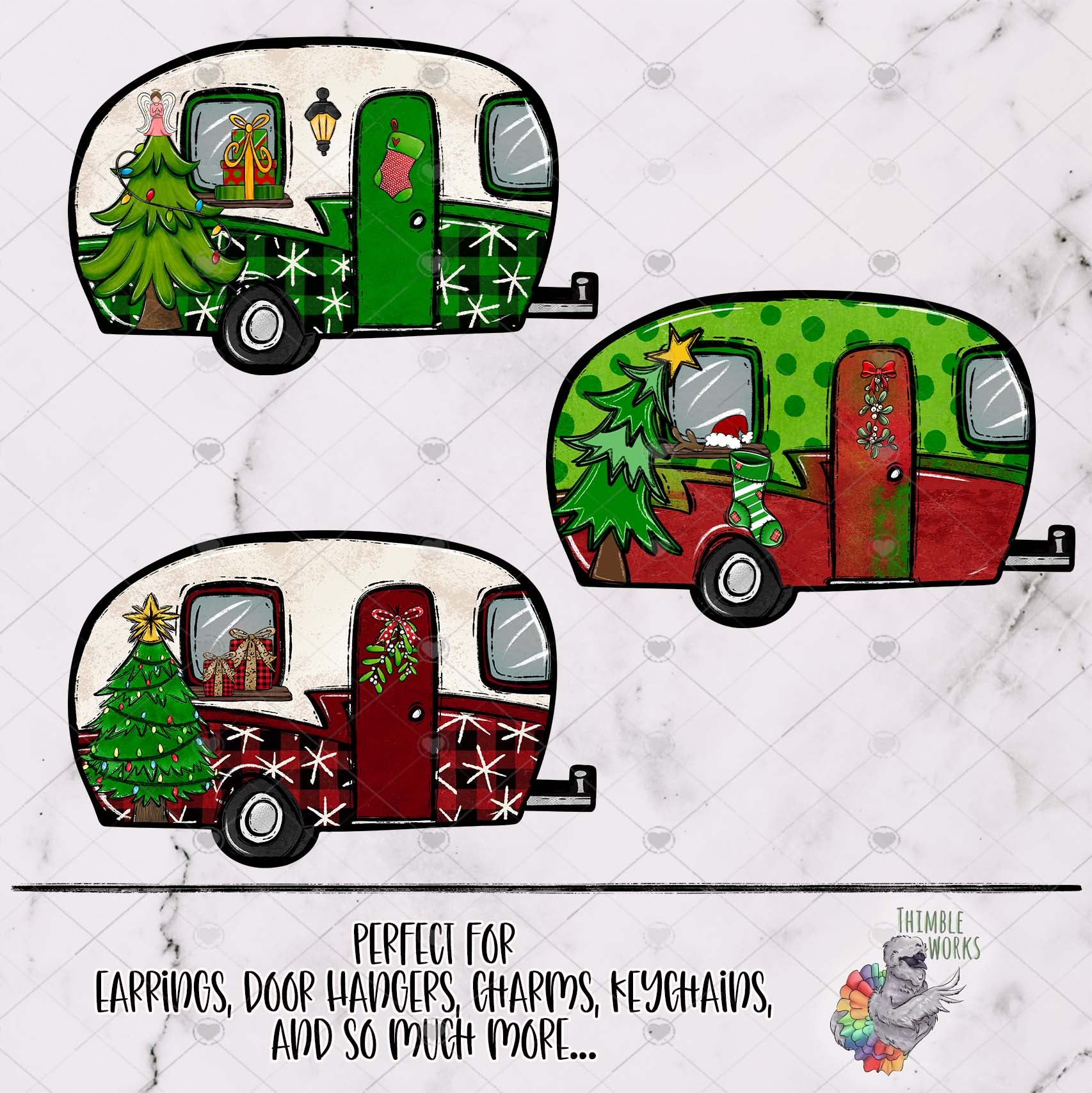 Christmas Camper Design Bundle