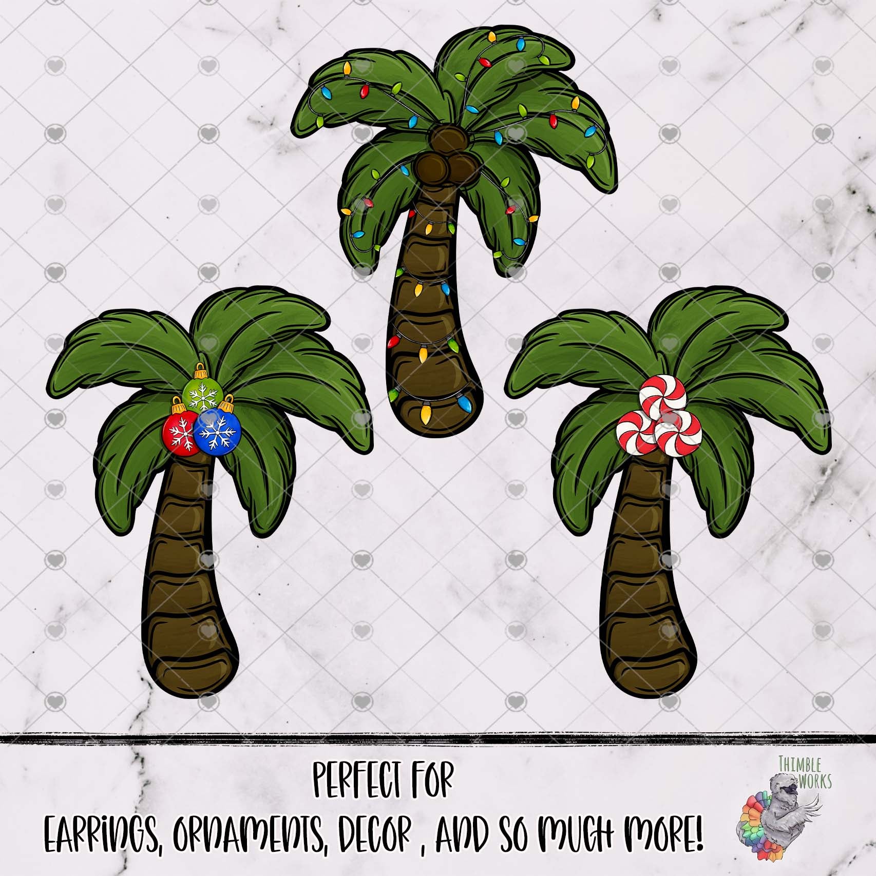 Christmas Palm Tree Design Bundle