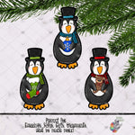 Load image into Gallery viewer, Christmas Penguin Design Bundle
