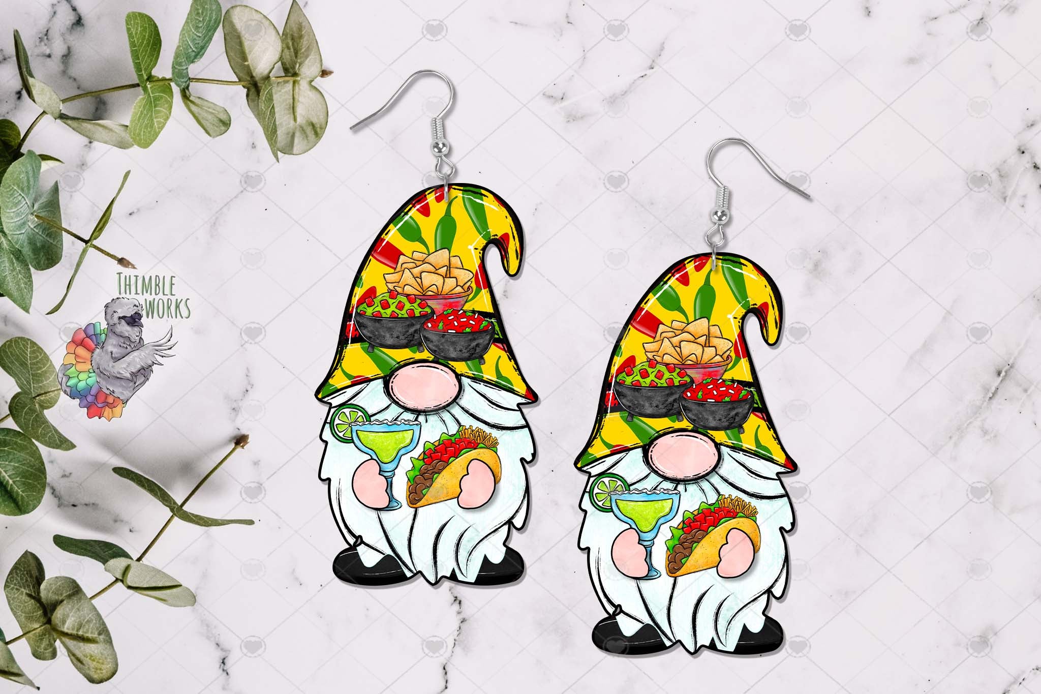 Cinco De Mayo Gnome Sublimation Design