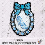 Load image into Gallery viewer, Princess Scalloped Oval with Bow Design Bundle
