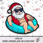 Load image into Gallery viewer, Coconut Cocktail Sant in Innertube Design
